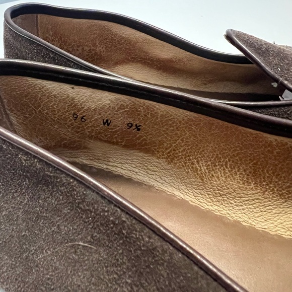 Men’s size 9.5 brown suede Belgian shoes - Picture 6 of 6